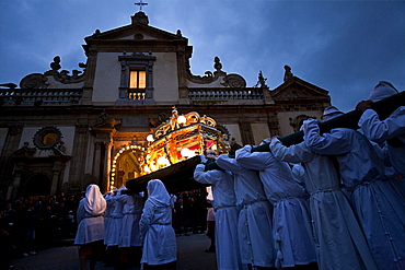 Leonforte, Holy friday procession, Sicily, Italy, Europe