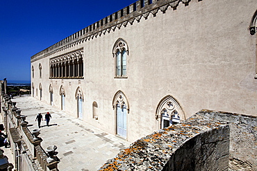 The Donnafugata Castle, situated in proximity to Santa Croce Camerina, Ragusa, Sicily, Italy, Europe