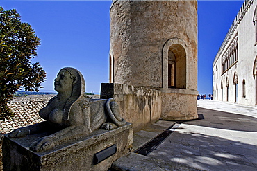 The Donnafugata Castle, situated in proximity to Santa Croce Camerina, Ragusa, Sicily, Italy, Europe