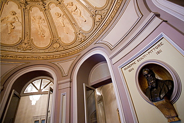 Foyer, Massimo Bellini theatre, Catania, Sicily, italy, Europe