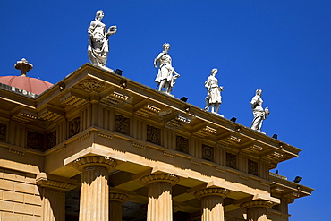 Botanical Garden favßade, Palermo, Sicily, Italy, Europe