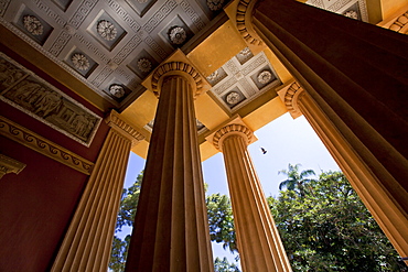 Botanical Garden favßade, Palermo, Sicily, Italy, Europe