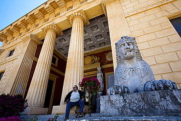 Botanical Garden favßade, Palermo, Sicily, Italy, Europe