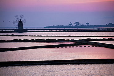 Ettore Infersa Saltworks, Trapani, Sicily, Italy, Europe