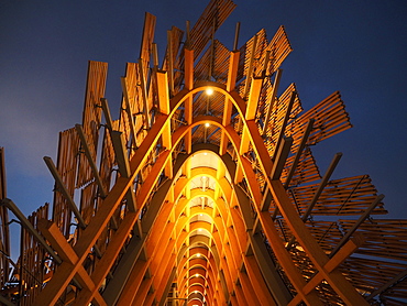 China Pavilion, EXPO 2015, Milan, Lombardy, Italy, Europe