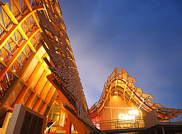 China Pavilion, EXPO 2015, Milan, Lombardy, Italy, Europe