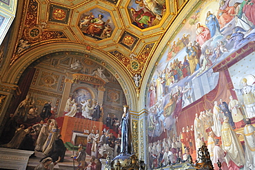 Stanze di Raffaello, Raffaello's rooms, Vatican Museums, Rome, Italy, Europe