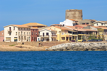 Isola Rossa, Red Islet, TrinitÃ  d'Agultu, Sardinia, Italy, Europe