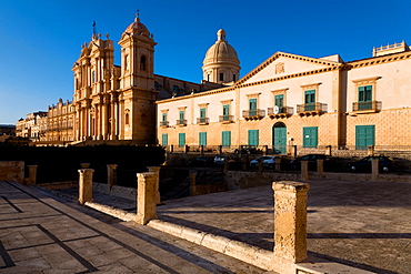 Foreshortening, Noto, Sicily, Italy, Europe