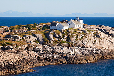 Lofoten, Henningsvaer, the lighthouse, Norway, Europe