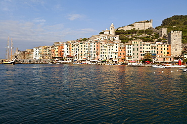 Touristic harbour, Porto Venere, Golfo dei Poeti, Ligury, Italy, Europe