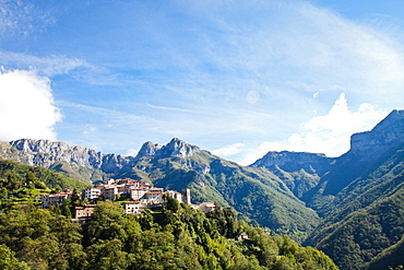 Italy, Tuscany, Lucca, Pruno, Monte Forato