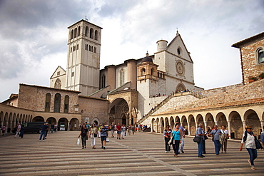 Basilica di San Francesco, Assisi,Umbria, Italy, Europe