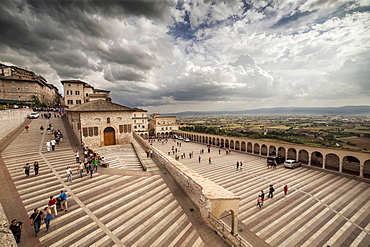 Basilica di San Francesco, Assisi,Umbria, Italy, Europe