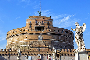 Castel Santâ€™Angelo castle,Rome, Lazio, Italy, Europe