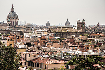 Views; Pincio; Roofs; Rome; lazio; Italy; Europe