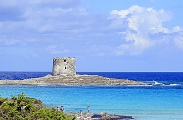 la Pelosetta beach, Stintino, Sassari, Sardinia, Italy, Europe