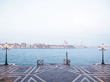 Fondamenta Zattere view from Giudecca island, Venice, Veneto, Italy, Europe