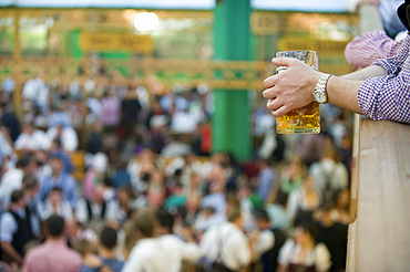 Oktoberfest, traditional german beer festival, Munich, Baviera, Germany, Europe