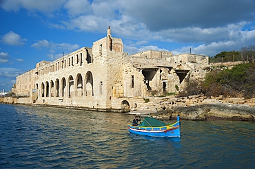 Lazzaretto, Manoel Island, Malta Island, Mediterranean Sea, Europe