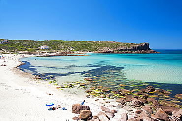 La Caletta e Capo Spalmatore, Carloforte, Island of San Pietro, Sardinia, Italy, Europe