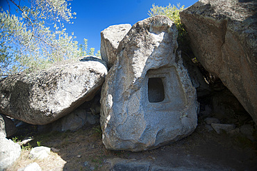 Domus de Janas Sceri, Archaeological site, Ilbono, Nuoro, Sardinia, Italy, Europe