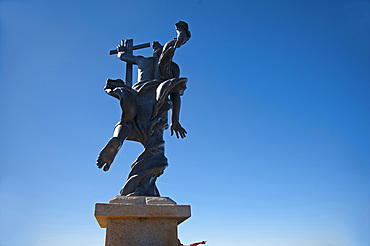 Il Redentore statue, Nuoro, Sardinia, Italy, Europe