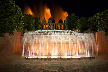 Font màgica de Montjuïc, Barcelona, Catalonia, Spain, Europe