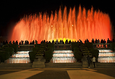 Font màgica de Montjuïc, Barcelona, Catalonia, Spain, Europe