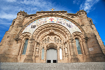 Temple Expiatori del Sagrat Cor Tibidabo, Barcelona, Catalonia, Spain, Europe