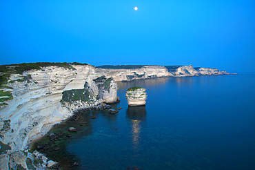 Bonifacio, Falaises, cliff, Bonifacio, Corsica, France