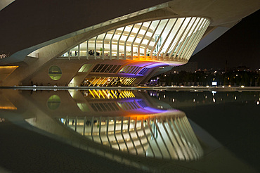 Palau de les arts Reina Sofia, Ciutat de les Arts i les Ciències, Valencia, Spain, Europe