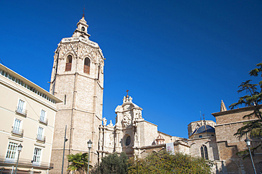 Cathedral, Plaça de la Reina, Valencia, Spain, Europe