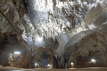 Is Zuddas Cave, Santadi, Sardinia, Italy, Europe