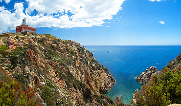 Lighthouse, Cape Spartivento, Chia, Domus de Maria, Sardinia, Italy, Europe