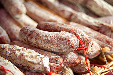 Truffle Salami, Alba, Cuneo, Piedmont, Italy, Europe