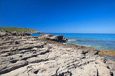 Porto Pinetto beach, Sant'Anna Arresi, Sardinia, Italy, Europe