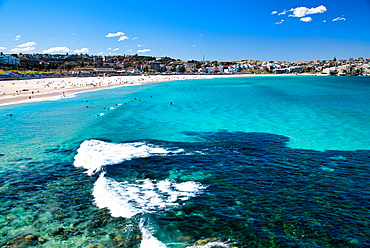 Bondi Beach coastline, Sydney - Australia.