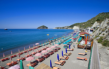 Maronti beach, Ischia island, Naples, Campania, Italy, Europe