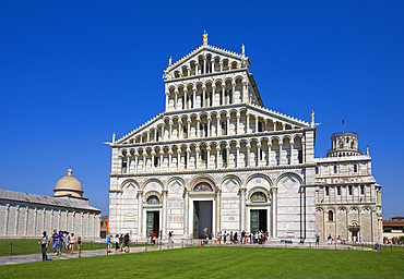 Piazza dei Miracoli, Pisa, Tuscany, Italy, Europe.