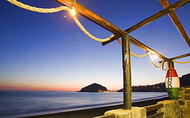 Maronti beach, Barano d'Ischia, Ischia island, Naples, Campania, Italy, Europe