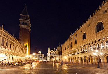 St.Mark's square, Venice, Veneto, Italy, Europe.