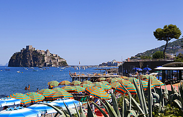 Ischia island, Naples, campania, Italy, Europe.