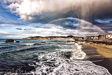 Rainbow, Ischia Island, Campania, Italy, Europe