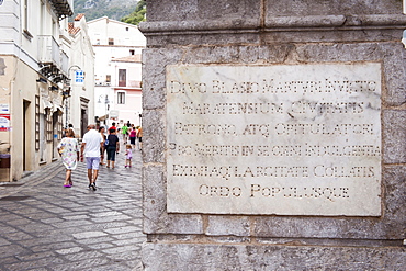 Foreshortening, Maratea, Basilicata, Italy, Europe