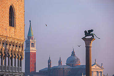 Column of Saint Mark, Venice, Italy