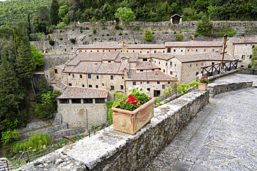 The Convent de Le Celle is a 13th-century Franciscan Convent located in Le Celle, Torreone, Cortona, Tuscany, Italy, Europe