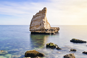 Seascape, La Vela Beach, Portonovo, Conero Riviera coast, Marche, Italy, Europe