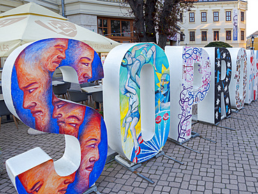 Sopron in Transdanubia in the west of Hungary close to the border with Austria. Europe, Eastern Europe, Hungary