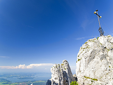 Mt. Kampenwand in the Chiemgau Alps in upper bavaria. Europe, Germany, Bavaria